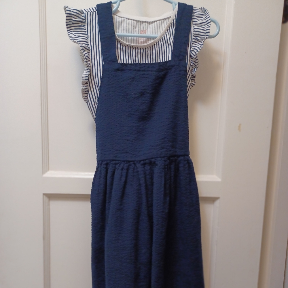 H&M girls jumper and shirt